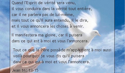 Jean 16: 13-15 Jean 16: 13-15