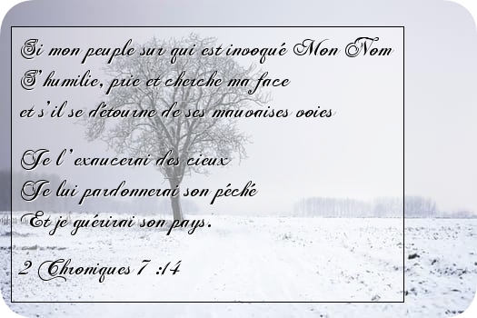 2 Chroniques 7:14
