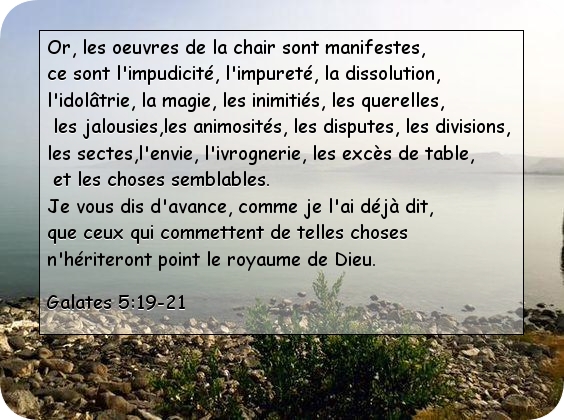 Galates 5:19-21 Galates 5:19-21