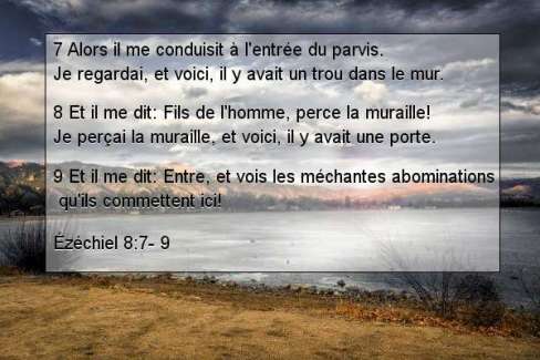 Ézéchiel 8.7- 9