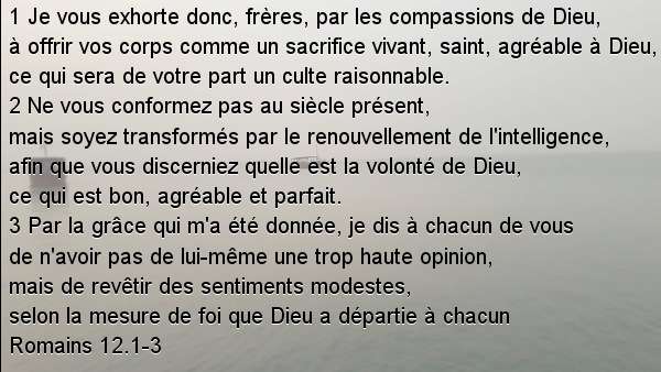 Romains 12.1-3