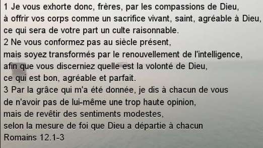 Romains 12.1-3