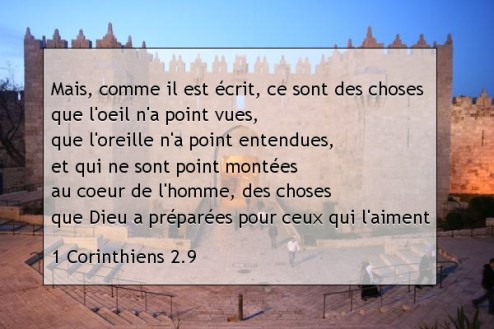 1 Corinthiens 2.9