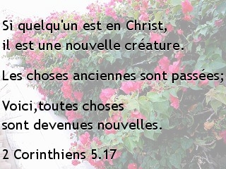 2 Corinthiens 5.17