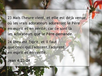 Jean 4.23-24