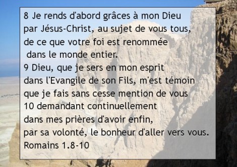 Romains 1.8-10