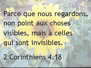 2 Corinthiens 4.18