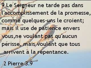2 Pierre 3.9..