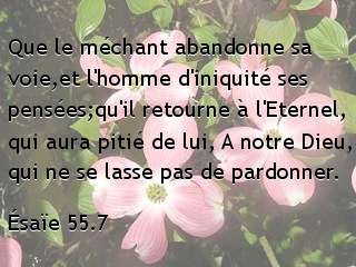 Ésaïe 55.7