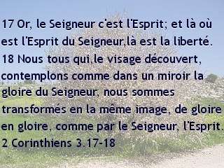 2 Corinthiens 3.17-18