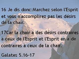 Galates 5.16-17
