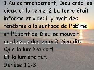 Genèse 1.1-3