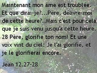 Jean 12.27-28