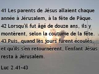 Luc 2.41-43