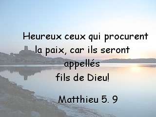 Matthieu 5. 9