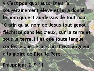 Philippiens 2 .9-11