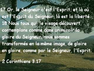 2 Corinthiens 3.17-18 .