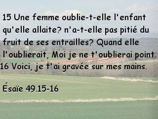 Ésaïe 49.15-16