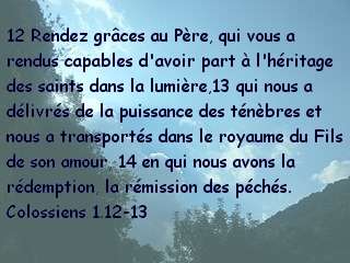 Colossiens 1.12-13