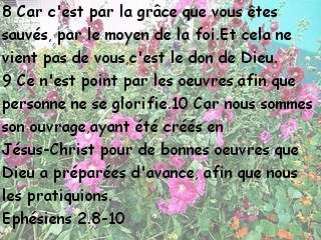 Ephésiens 2.8-10