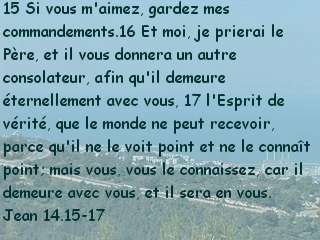 Jean 14.15-17