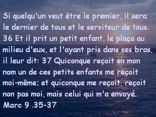 Marc 9 .35-37