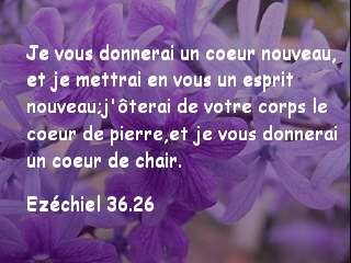 Ezéchiel 36.26
