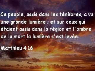 Matthieu 4.16