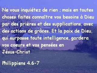 Philippiens 4.6-7