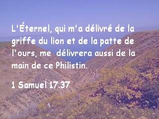 1 samuel 17.37