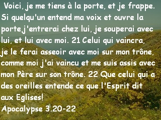 Apocalypse 3.20-22