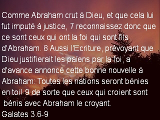 Galates 3.6-9