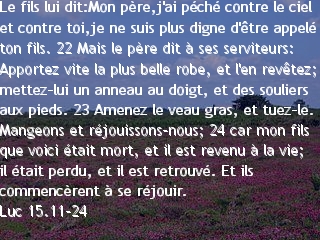 Luc 15.21-24