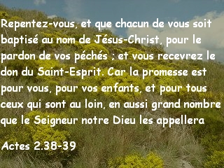 Actes 2.38-39.
