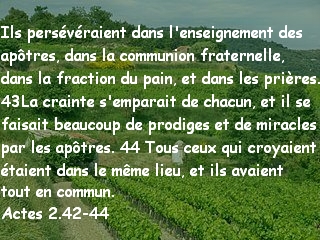 Actes 2.42-44