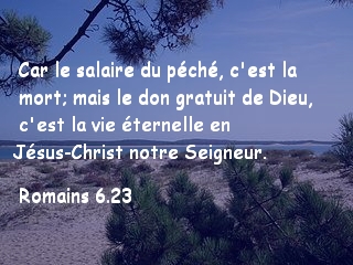 Romains 6.23
