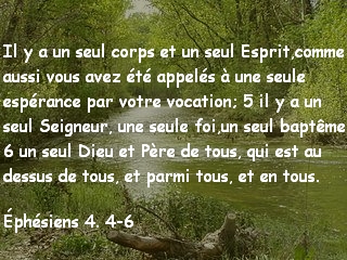 Éphésiens 4. 4-6
