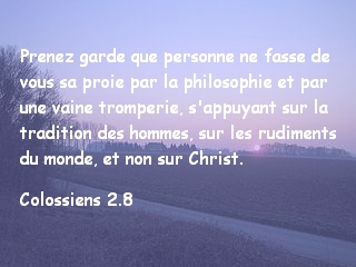 Colossiens 2.8