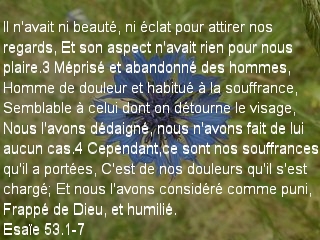 Esaïe 53.1-7
