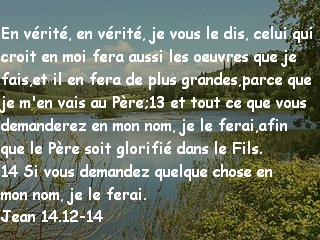 Jean 14.12-14