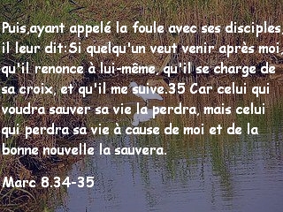 Marc 8.34-35