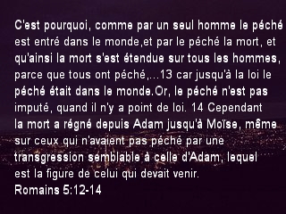 Romains 5.12-14