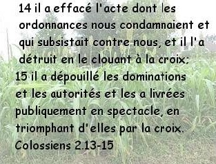 Colossiens 2.13-15 