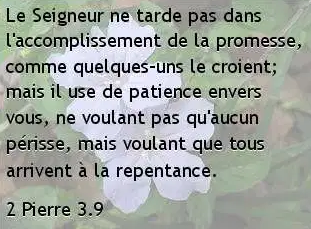 2 Pierre 3.9.