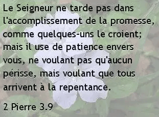 2 Pierre 3.9.