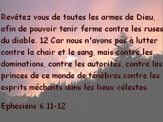 Ephésiens 6.11-12