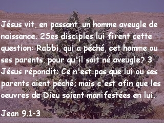 Jean 9.1-3