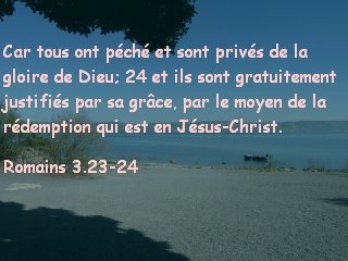 Romains 3.23-24