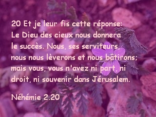 Néhémie 2.20